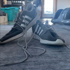 Grey addidas sneakers